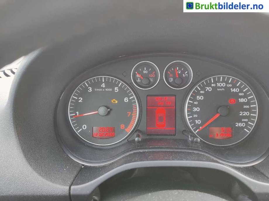 Audi A3 2003-2008 (Type II, Fase 1) , Motorkode: BSE, Girkassekode: 