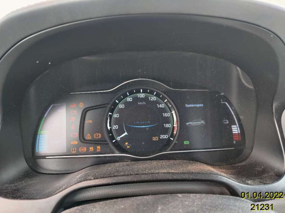 Hyundai Ioniq Electric 2019-->> (Fase 2) , Motorkode: EM09, Girkassekode: 