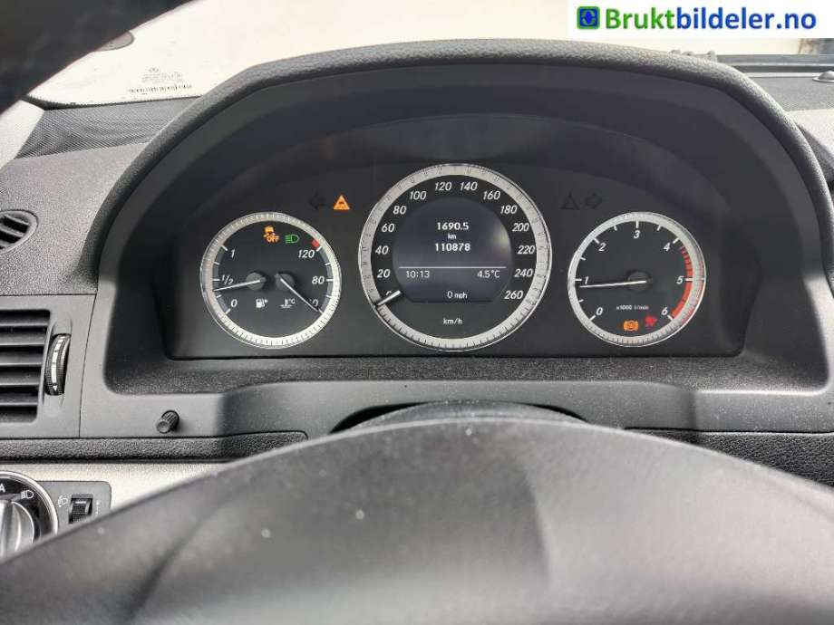 Mercedes C-Klasse 2011-2014 (Fase 2) (W204) (W204), Motorkode: OM651.913, Girkassekode: 