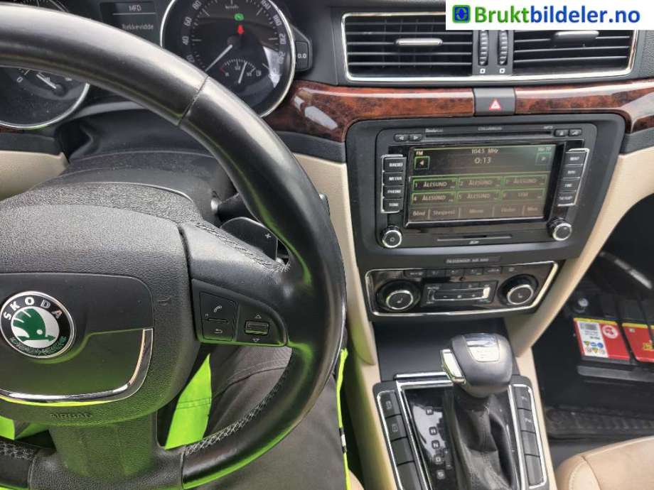 Škoda Superb 2008-2015 (Type II) , Motorkode: CFFB, Girkassekode: NJD