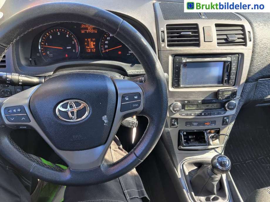Toyota Avensis 2009-2015 (Type III, Fase 1) , Motorkode: 1AD-FTV, Girkassekode: 