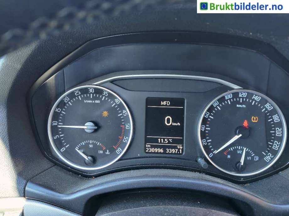 Škoda Octavia 2009-2013 (Type II, Fase 2) , Motorkode: CAYC, Girkassekode: NFQ