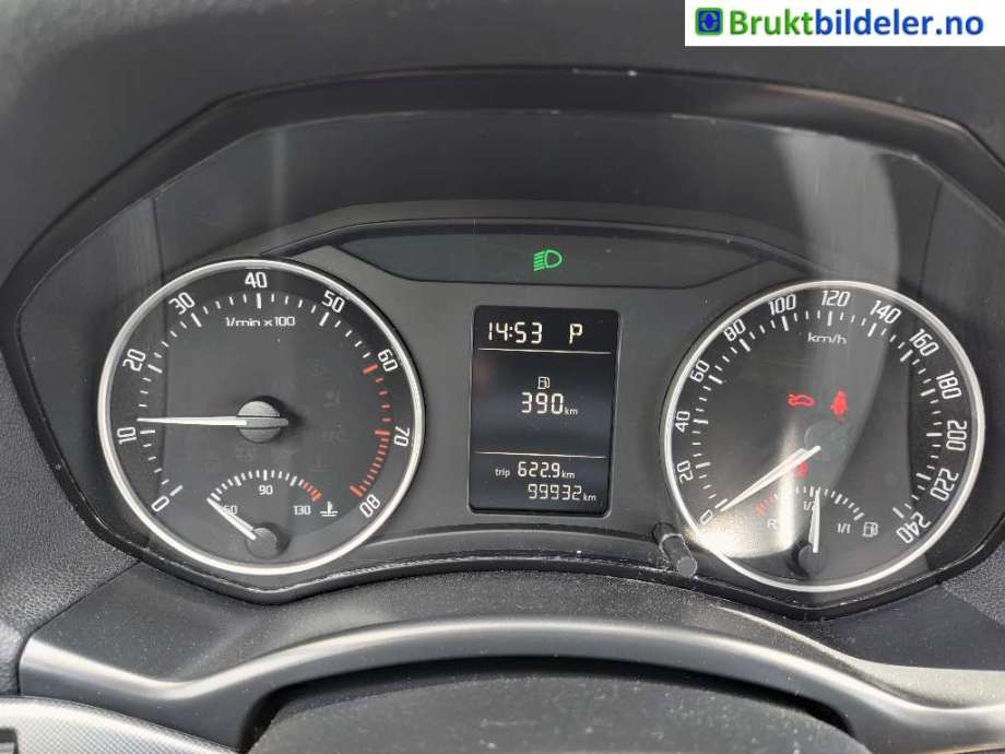 Škoda Octavia 2009-2013 (Type II, Fase 2) , Motorkode: CAXA, Girkassekode: LWZ