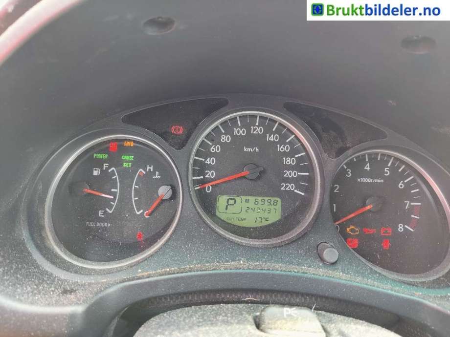 Subaru Forester 2005-2008 (Type II, Fase 2) , Motorkode: EJ204, Girkassekode: 