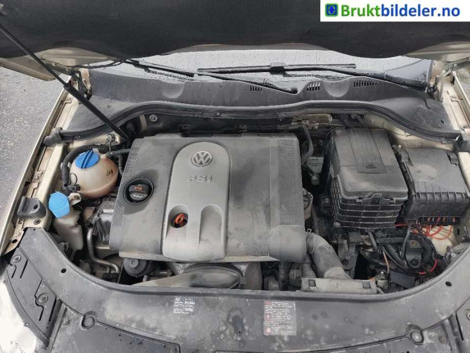 VW Passat 2005-2010 (B6) (B6), Motorkode: BLF, Girkassekode: 