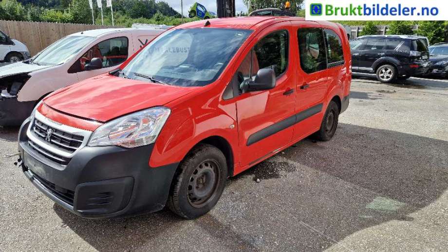 Peugeot Partner 2015-2019 (Type II, Fase 2) , Motorkode: BHY, Girkassekode: 