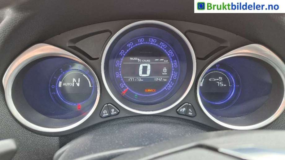 Citroën DS4 2011-2017 , Motorkode: 9HR, Girkassekode: MCD