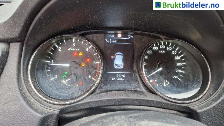 Nissan Qashqai 2014-2021 (Type II) , Motorkode: R9M, Girkassekode: F6