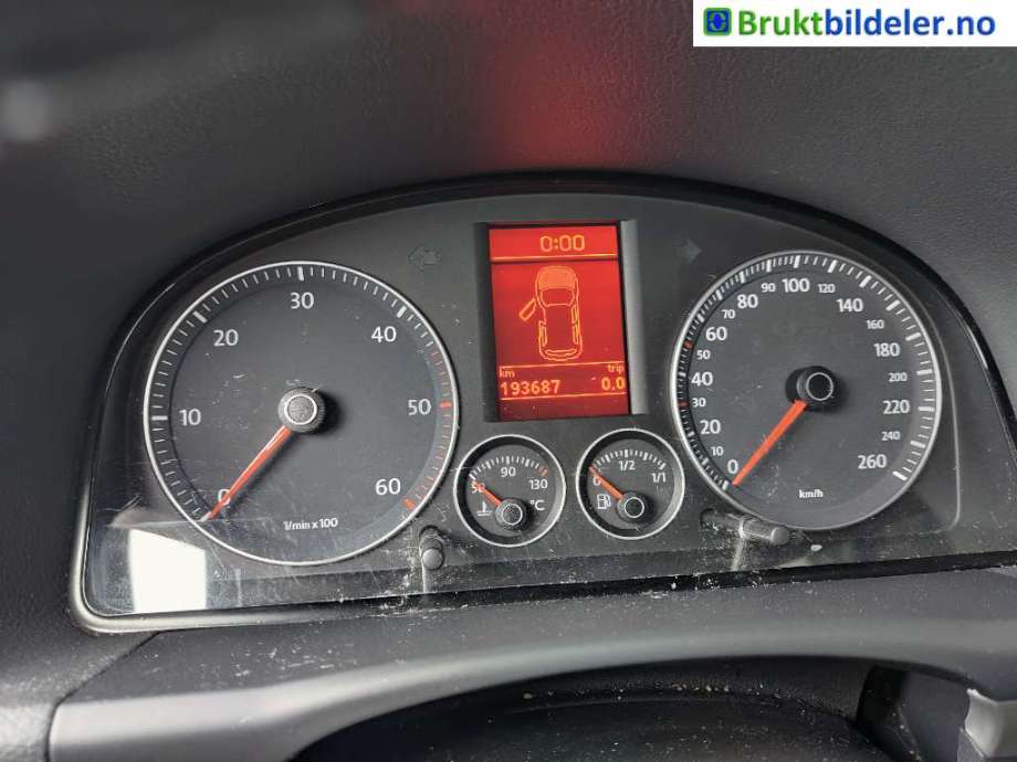 VW Touran 2007-2010 (Type I, Fase 2) , Motorkode: BLS;BXE, Girkassekode: KMZ