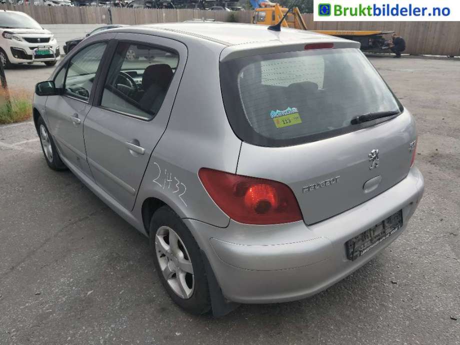 Peugeot 307 2001-2004 (Fase 1) , Motorkode: RHY, Girkassekode: 
