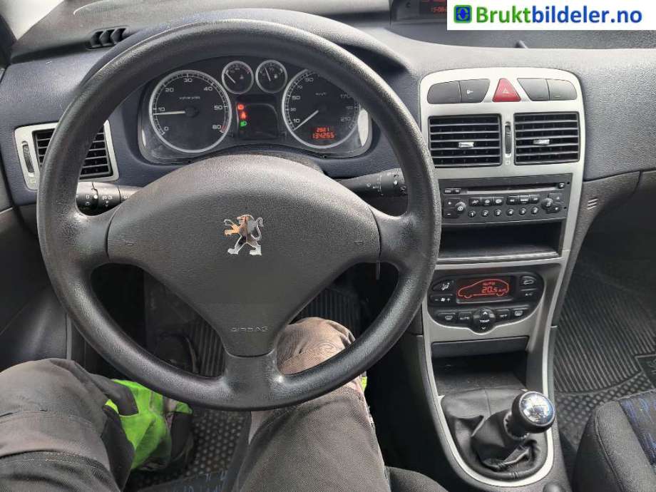 Peugeot 307 2001-2004 (Fase 1) , Motorkode: RHY, Girkassekode: 