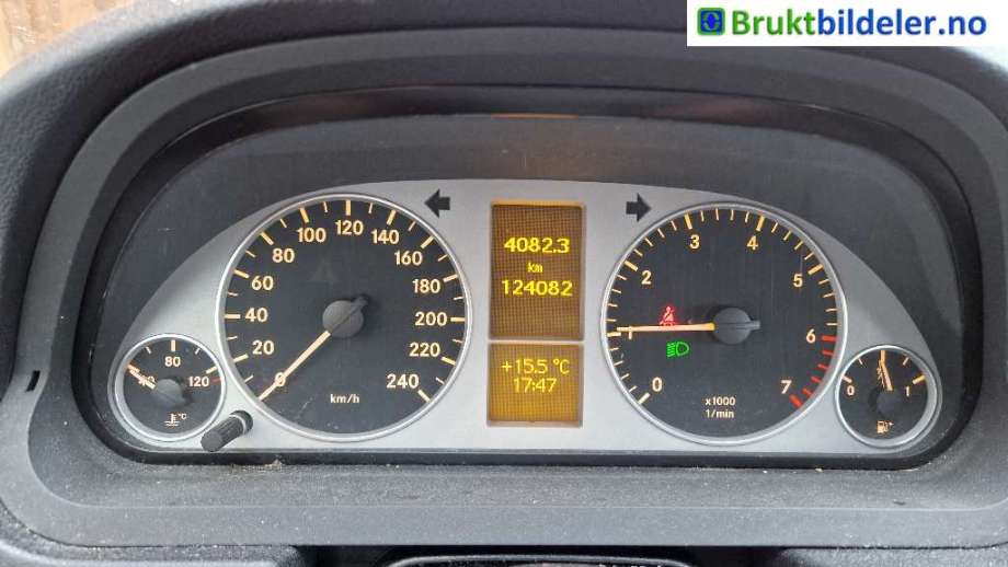 Mercedes B-Klasse 2008-2011 (Fase 2) (W245) (W245), Motorkode: M266.920, Girkassekode: 