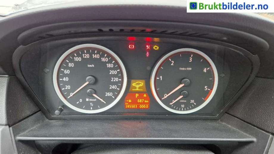 BMW 5-Serie 2003-2010 (E60/E61) (E60/E61), Motorkode: M57-TUD25, Girkassekode: GA6HP26Z