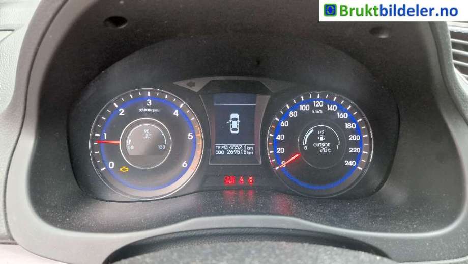 Hyundai i40 2012-2017 , Motorkode: D4FD, Girkassekode: TN02