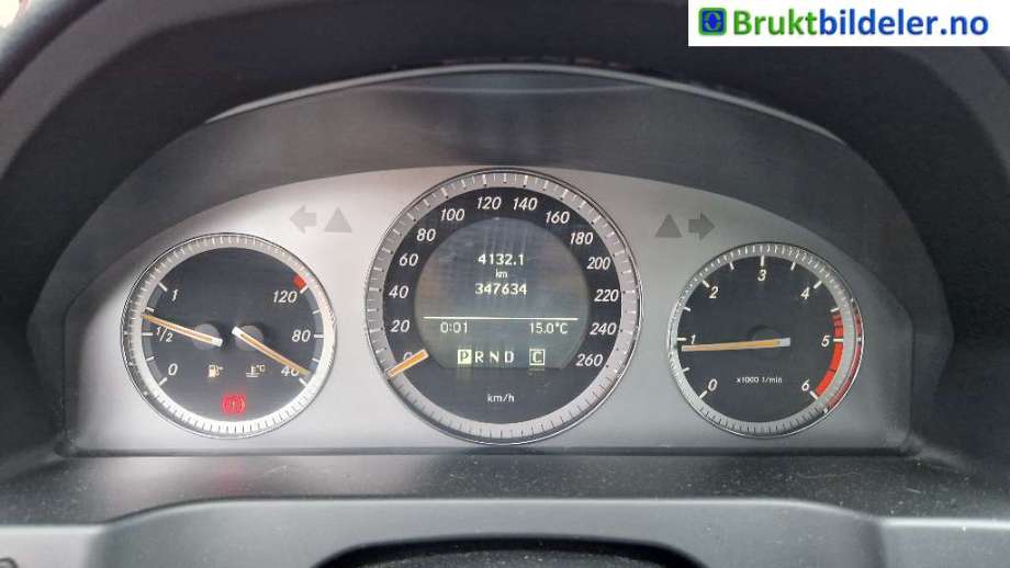 Mercedes C-Klasse 2007-2011 (Fase 1) (W204) (W204), Motorkode: OM646.811, Girkassekode: 722.699