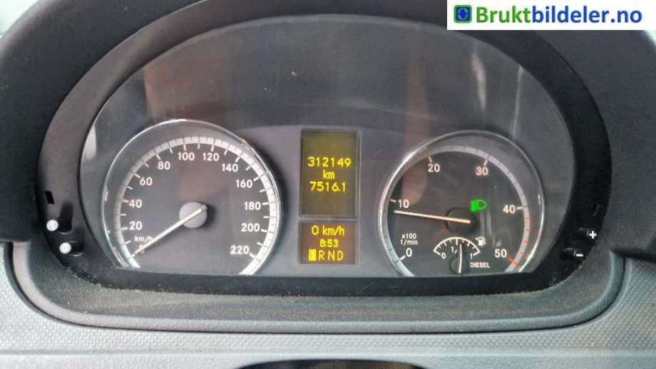 Mercedes Vito/Viano 2004-2010 (Fase 1) (W639) (W639), Motorkode: OM646.982, Girkassekode: 722.682
