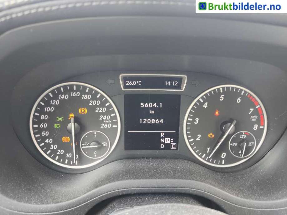 Mercedes B-Klasse 2011-2018 (W246) (W246), Motorkode: M270.910, Girkassekode: 72400200050152