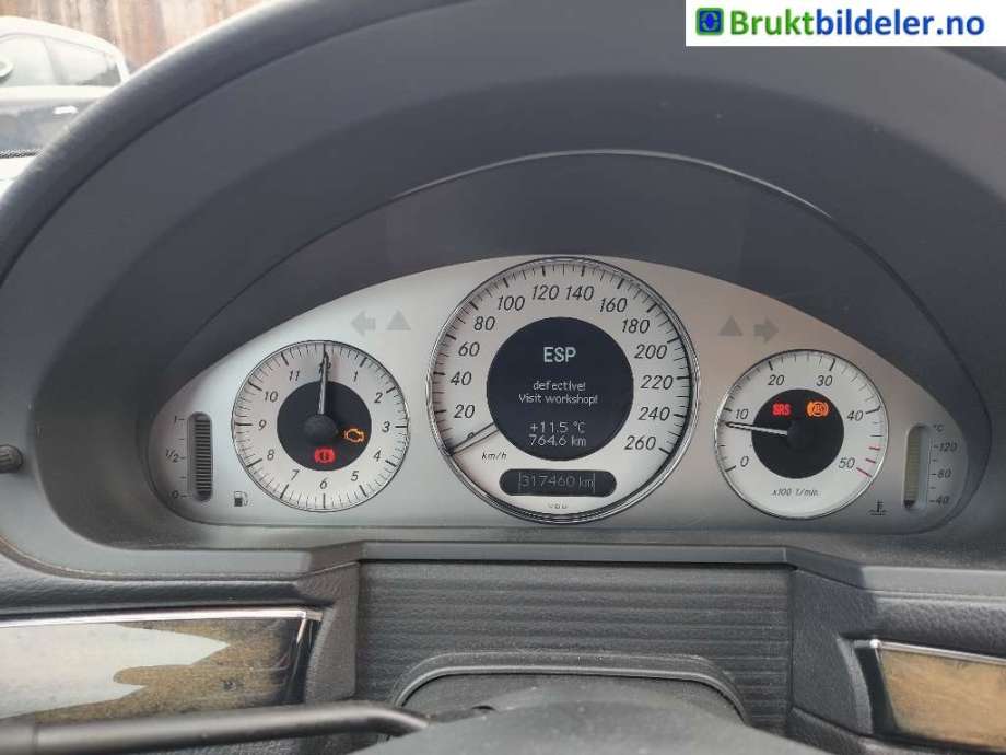 Mercedes E-Klasse 2002-2006 (Fase 1) (W211) (W211), Motorkode: OM648.961, Girkassekode: 