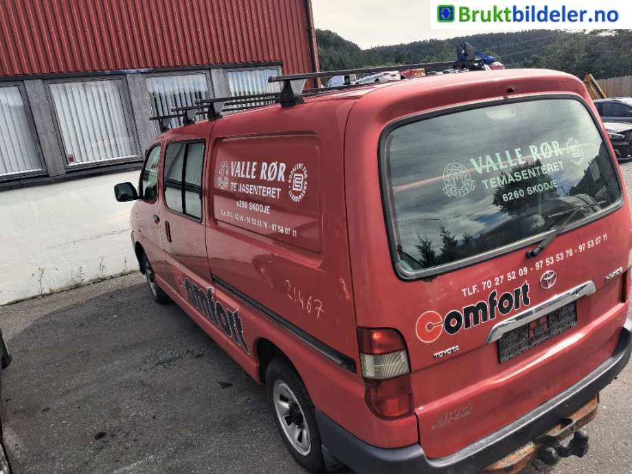 Toyota Hiace 2007-2012 (Fase 3) , Motorkode: 2KD-FTV, Girkassekode: 