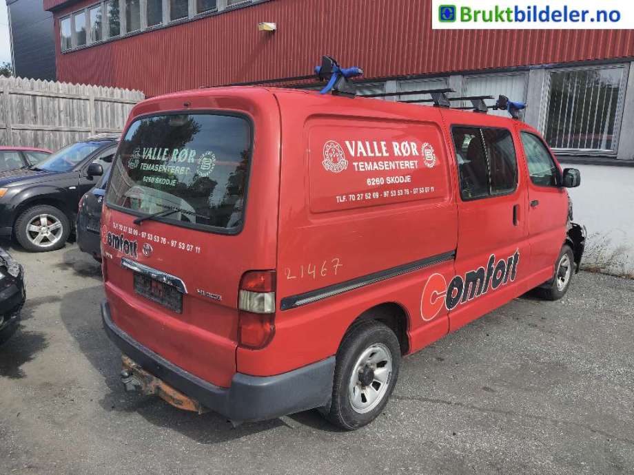 Toyota Hiace 2007-2012 (Fase 3) , Motorkode: 2KD-FTV, Girkassekode: 
