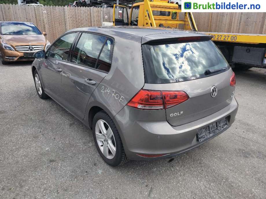 VW Golf VII 2012-2017 (Fase 1) , Motorkode: CJZA, Girkassekode: QRL