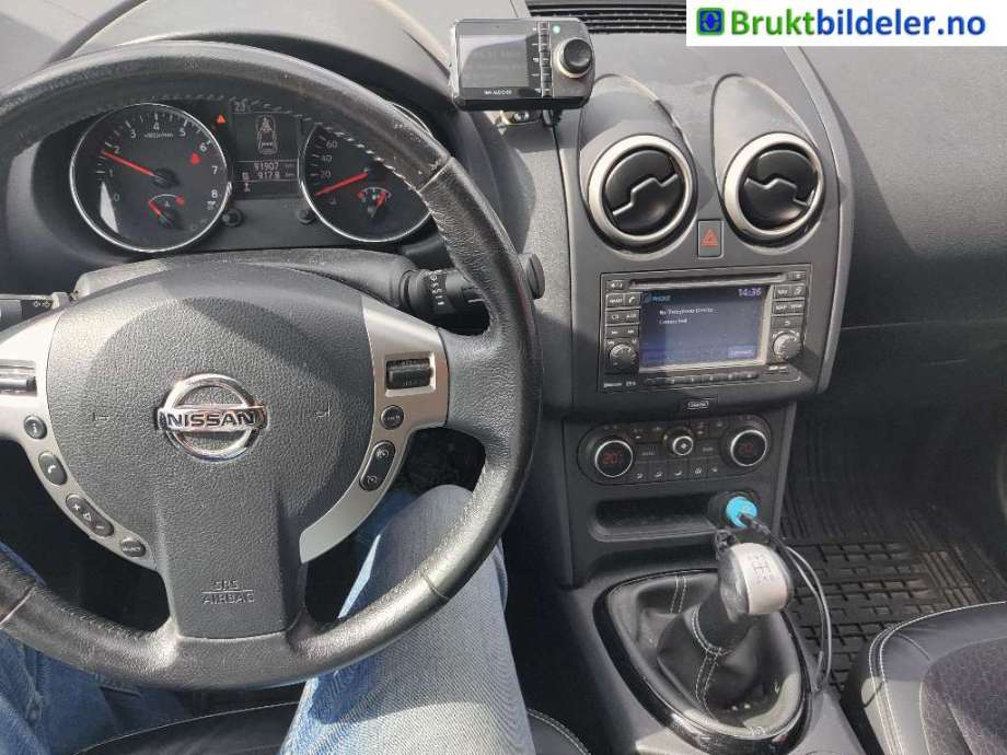 Nissan Qashqai 2010-2014 (Type I, Fase 2) , Motorkode: HR16DE, Girkassekode: 