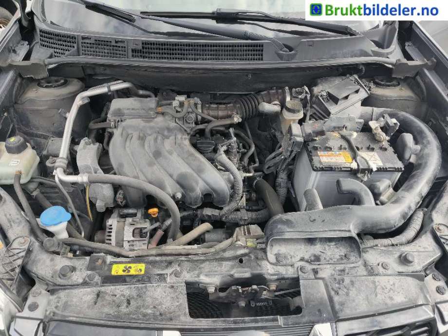 Nissan Qashqai 2010-2014 (Type I, Fase 2) , Motorkode: HR16DE, Girkassekode: 