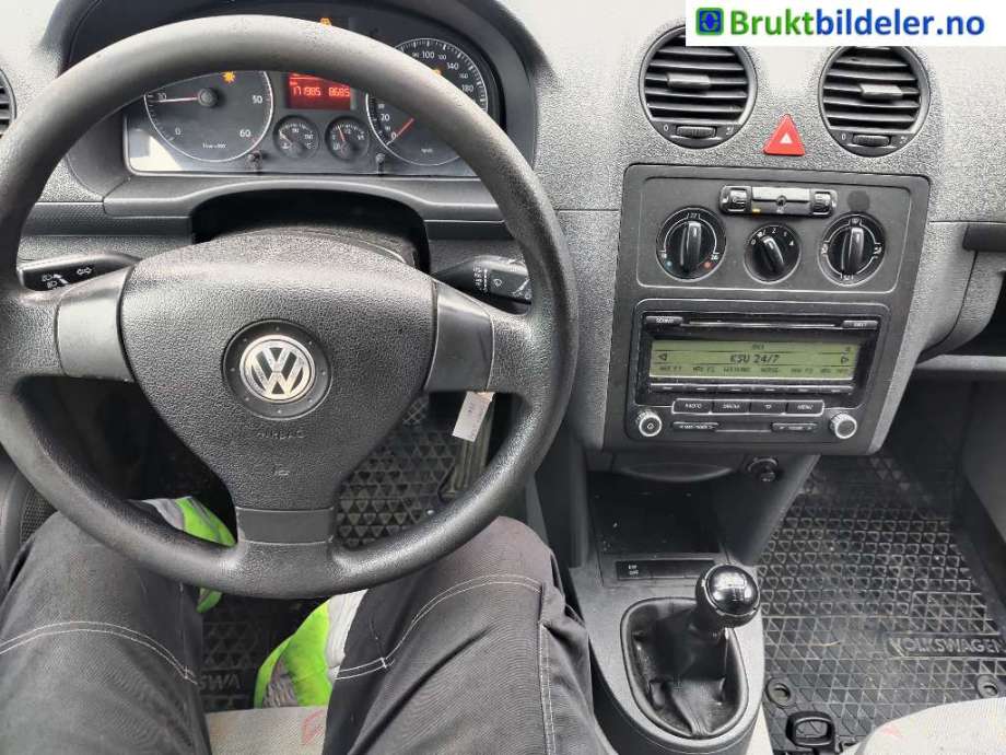 VW Caddy 2004-2010 (Type III, Fase 1) , Motorkode: BJB;BLS, Girkassekode: JCS