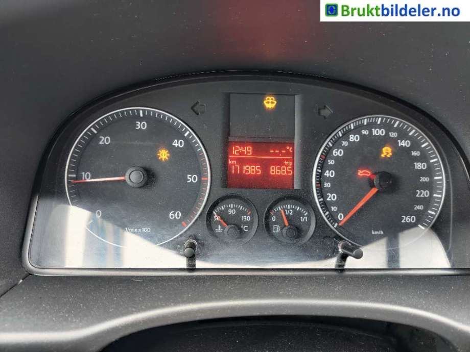 VW Caddy 2004-2010 (Type III, Fase 1) , Motorkode: BJB;BLS, Girkassekode: JCS