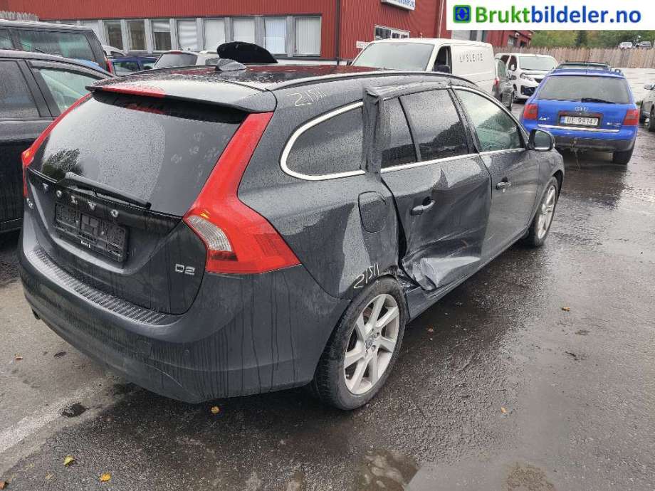 Volvo V60/V60 CC 2013-2018 (Type I, Fase 2) , Motorkode: D4162T, Girkassekode: 6-PSHIFT 2WD / MPS6