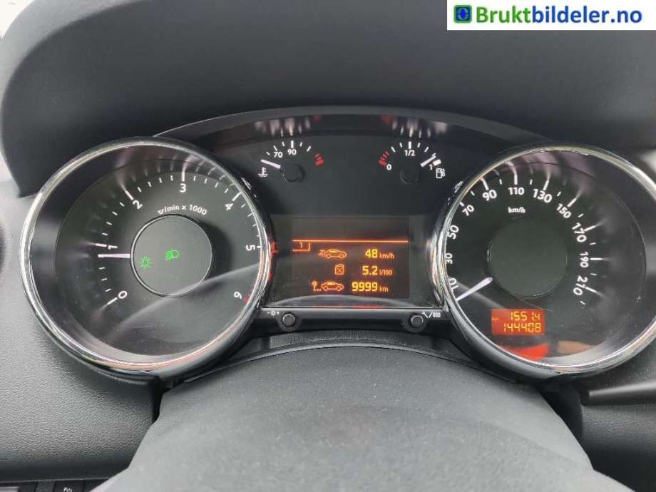 Peugeot 3008 2009-2016 (Type I) , Motorkode: 9HR, Girkassekode: 6-TRINNS MANUELL GI