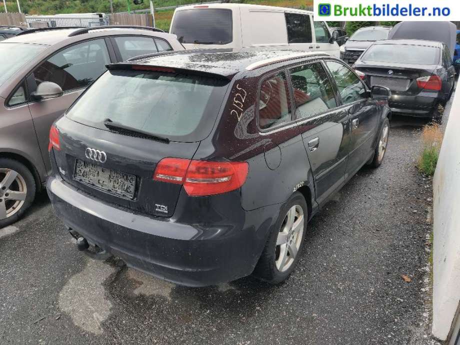 Audi A3 2009-2012 (Type II, Fase 2) , Motorkode: CBAB;CFFB, Girkassekode: NFV