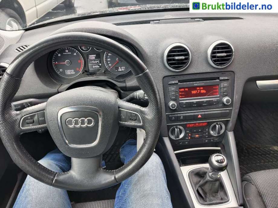 Audi A3 2009-2012 (Type II, Fase 2) , Motorkode: CBAB;CFFB, Girkassekode: NFV