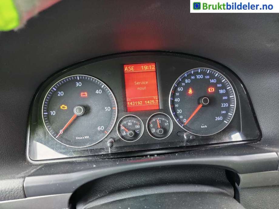VW Touran 2007-2010 (Type I, Fase 2) , Motorkode: BLS, Girkassekode: KWD