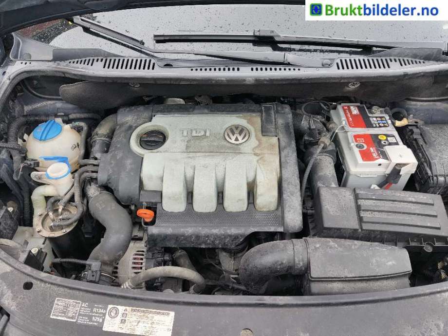 VW Touran 2007-2010 (Type I, Fase 2) , Motorkode: BLS, Girkassekode: KWD
