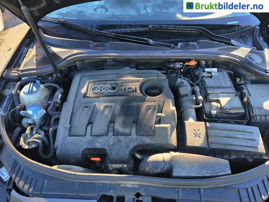 Audi A3 2009-2012 (Type II, Fase 2) , Motorkode: CAYC, Girkassekode: LUB