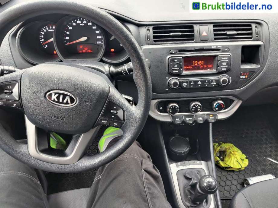 Kia Rio 2011-2017 Type III , Motorkode: G4LA, Girkassekode: 920