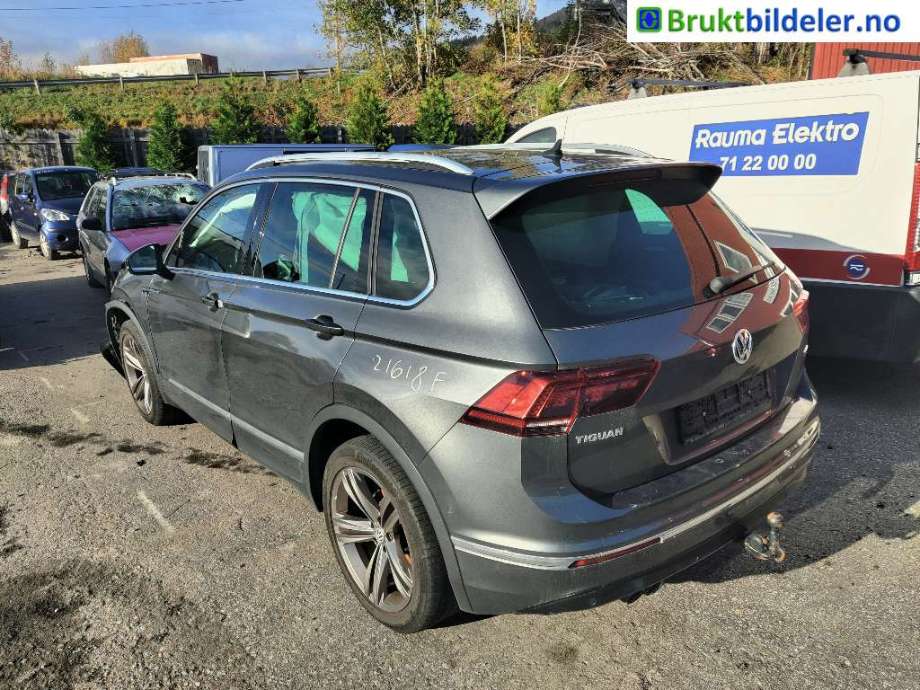 VW Tiguan 2016-2020 (Type II, Fase 1) , Motorkode: DBGC;DFGA, Girkassekode: TFR 7-trinns DSG