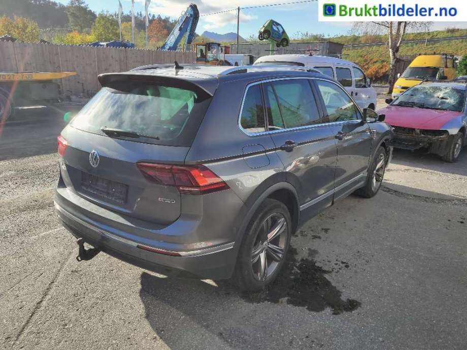 VW Tiguan 2016-2020 (Type II, Fase 1) , Motorkode: DBGC;DFGA, Girkassekode: TFR 7-trinns DSG