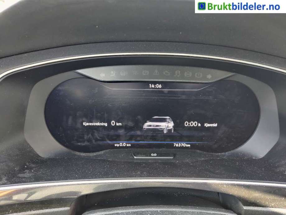 VW Tiguan 2016-2020 (Type II, Fase 1) , Motorkode: DBGC;DFGA, Girkassekode: TFR 7-trinns DSG