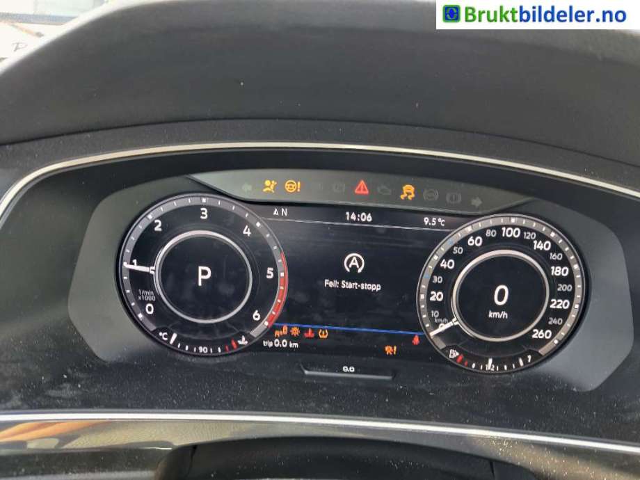 VW Tiguan 2016-2020 (Type II, Fase 1) , Motorkode: DBGC;DFGA, Girkassekode: TFR 7-trinns DSG