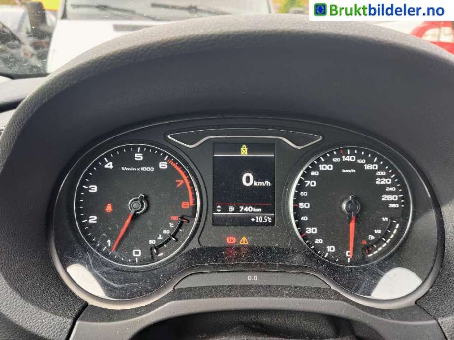 Audi A3 2012-2016 (Type III, Fase 1) , Motorkode: CMBA;CXSA, Girkassekode: MYF