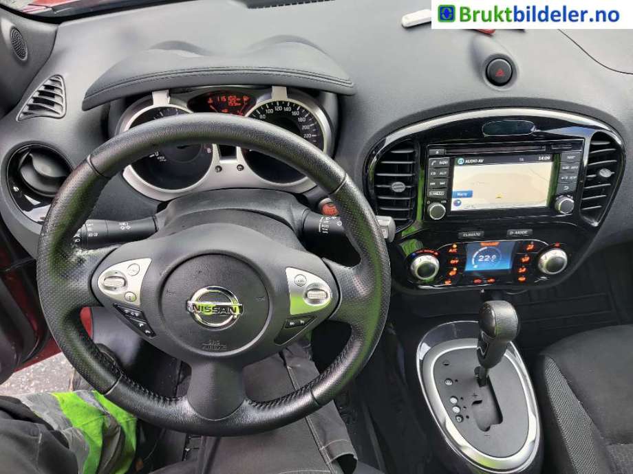 Nissan Juke 2014-2018 (Fase 2) , Motorkode: MR16DDT, Girkassekode: MCVT