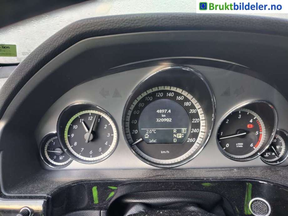 Mercedes E-Klasse 2009-2013 (Fase 1) (W212) (W212), Motorkode: OM642.856, Girkassekode: 722.962