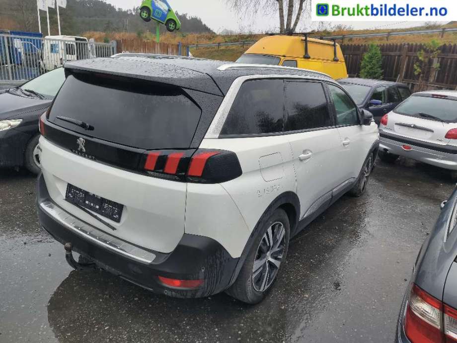 Peugeot 5008 2017-->> (Type II) , Motorkode: YHZ, Girkassekode: 8-TRINNS STT