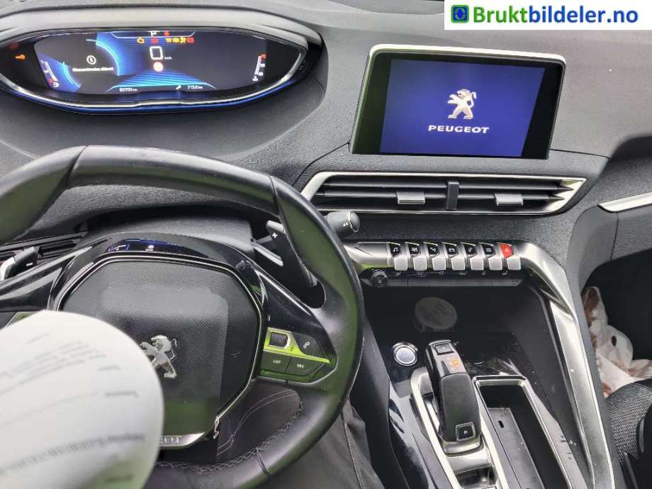 Peugeot 5008 2017-->> (Type II) , Motorkode: YHZ, Girkassekode: 8-TRINNS STT