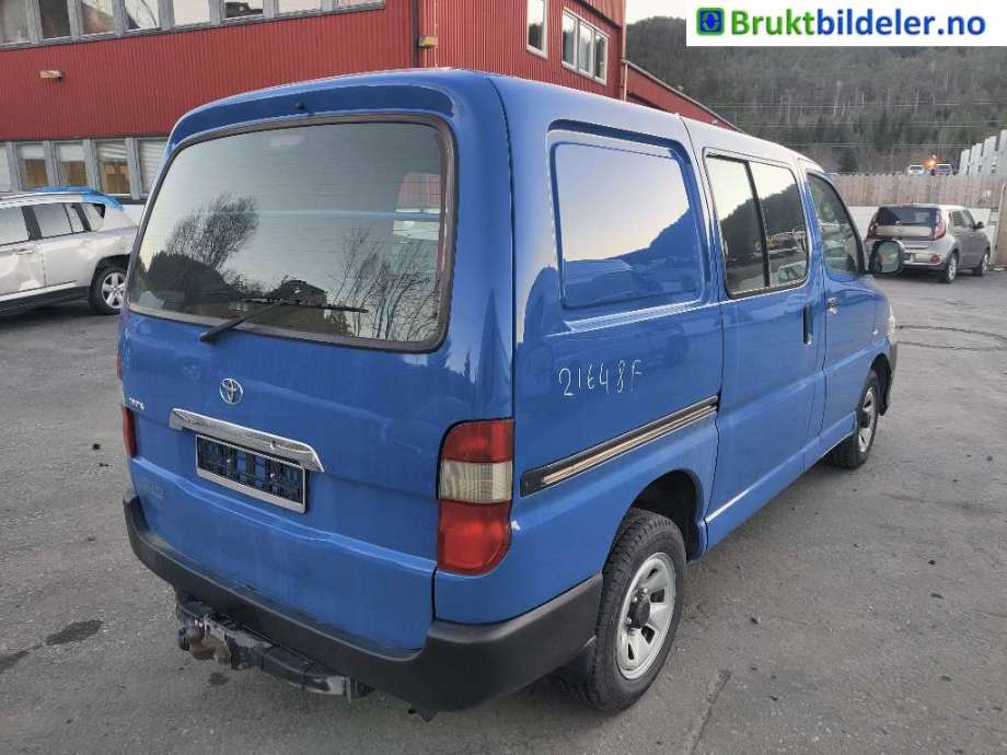 Toyota Hiace 2007-2012 (Fase 3) , Motorkode: 2KD-FTV, Girkassekode: 