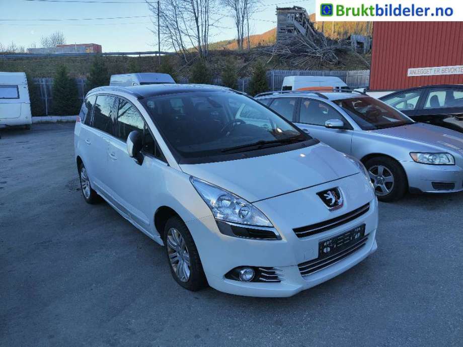 Peugeot 5008 2010-2017 (Type I) , Motorkode: 9HR, Girkassekode: 6-TRINNS HALVAUTOMAT