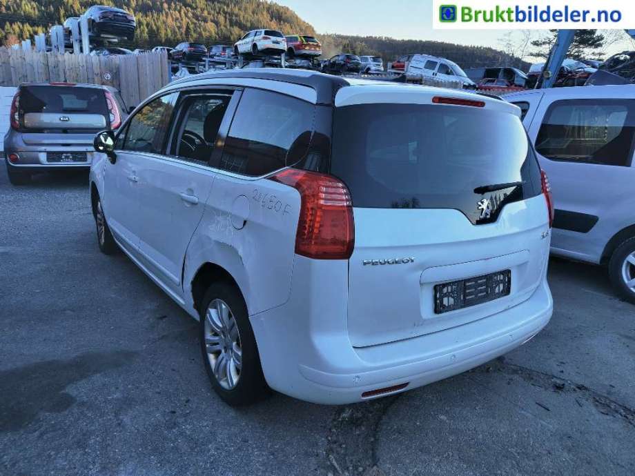 Peugeot 5008 2010-2017 (Type I) , Motorkode: 9HR, Girkassekode: 6-TRINNS HALVAUTOMAT