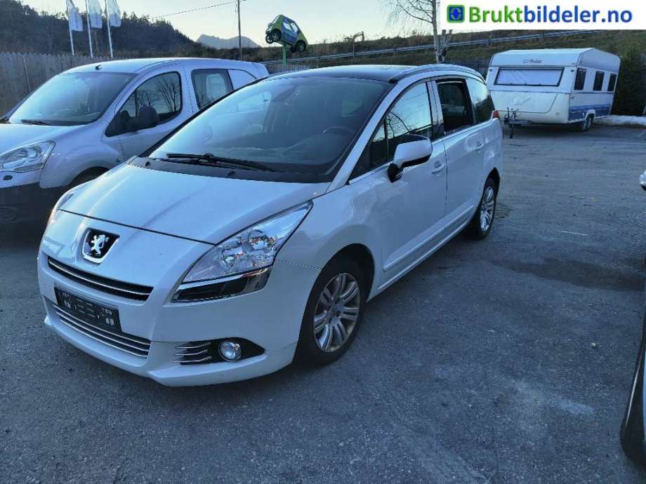 Peugeot 5008 2010-2017 (Type I) , Motorkode: 9HR, Girkassekode: 6-TRINNS HALVAUTOMAT